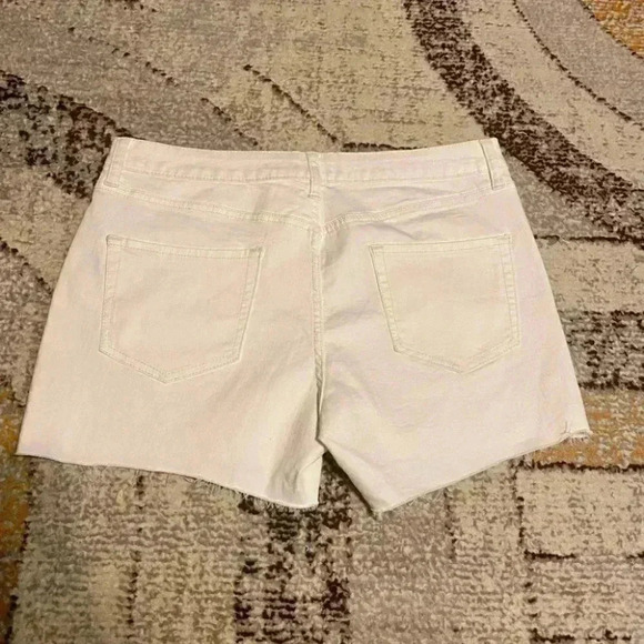 NWT Anthropologie Daily Ritual Denim Turn-Cuff/ Raw Hem Short - Picture 4 of 5